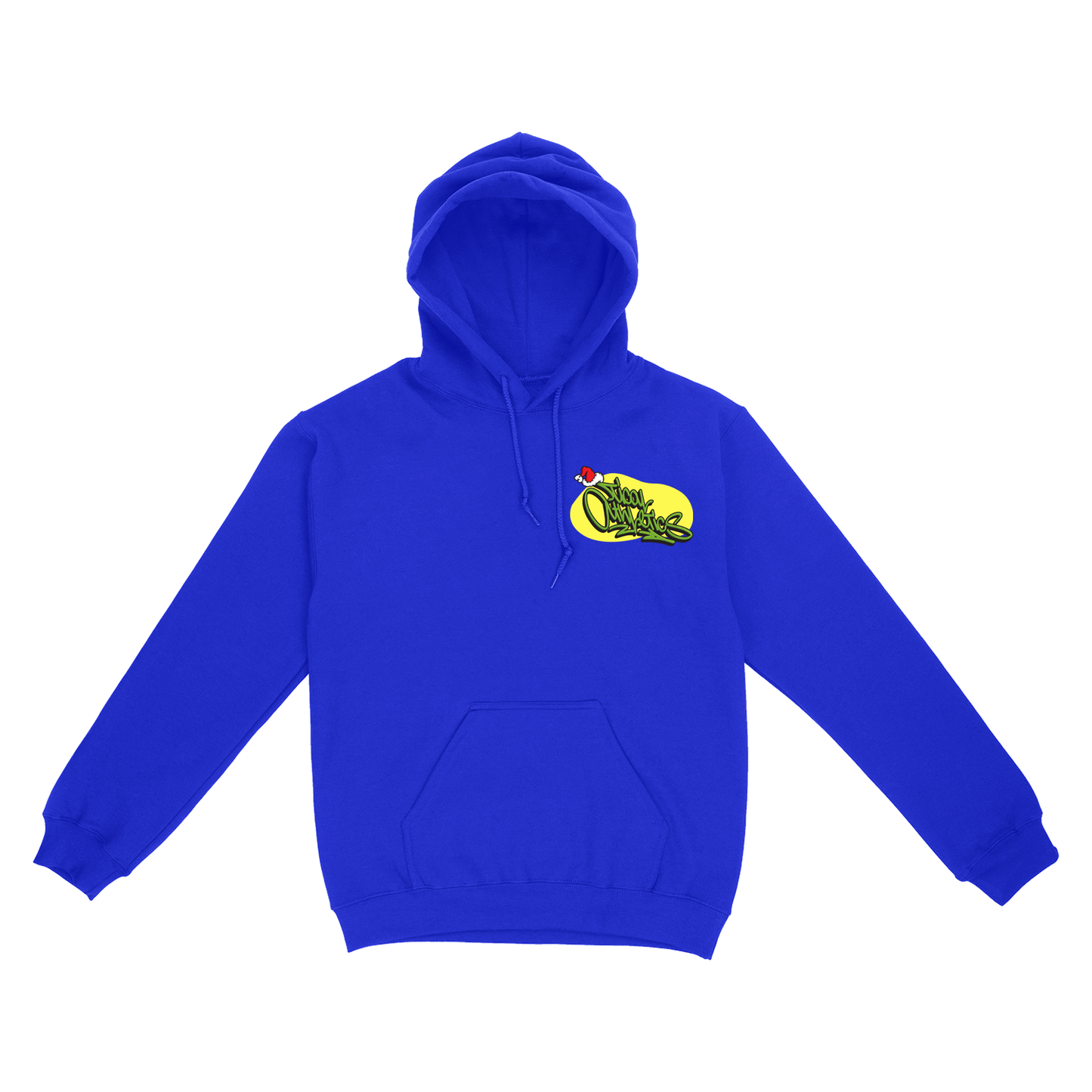 Grinch Pullover Hoodie Royal Blue