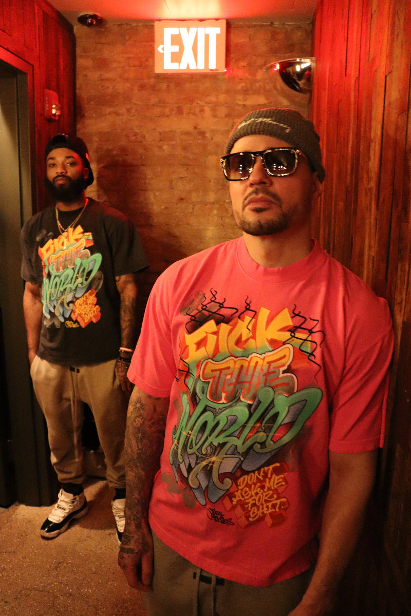 The What BOX T Shirt Hot Pink