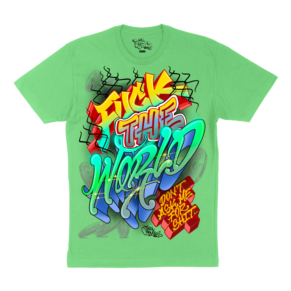 The What T Shirt Apple Green