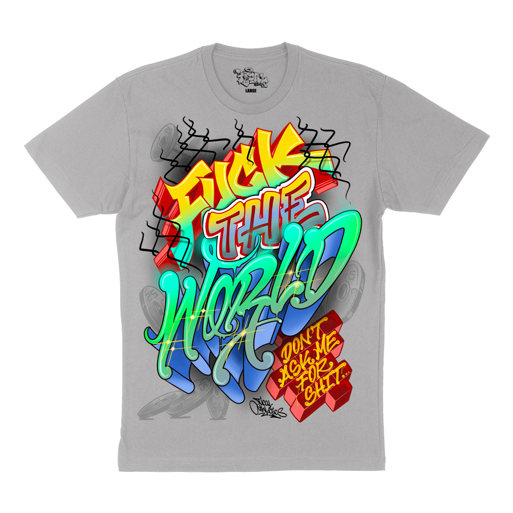 The What T Shirt Light Gray