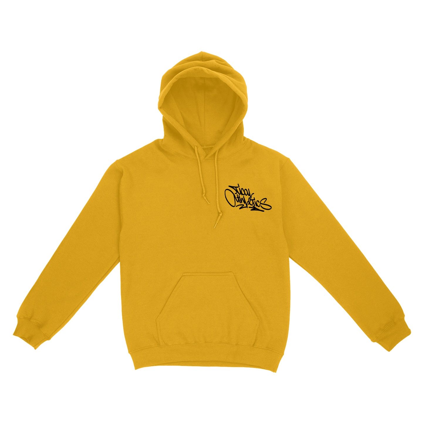 TICAL Athletics Pullover Hoodie Yellow and Black