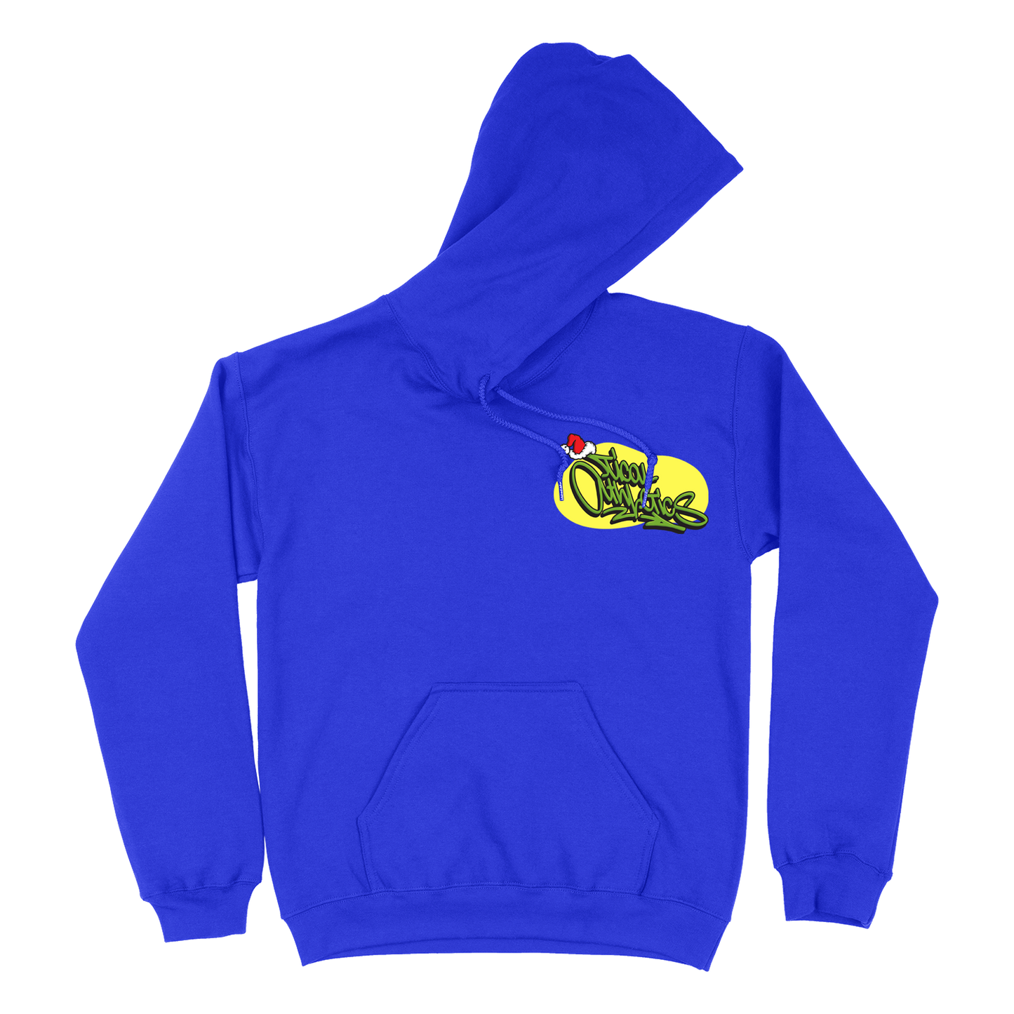 Grinch Pullover Hoodie Royal Blue
