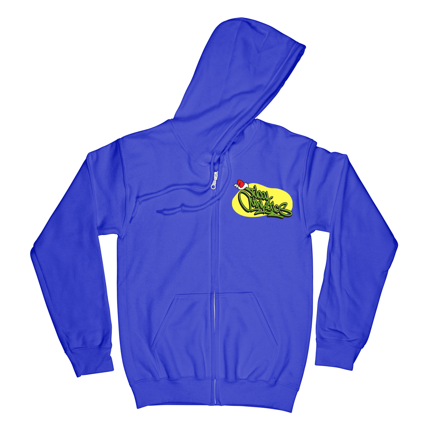 GRINCH Zip Up Hoodie Royal