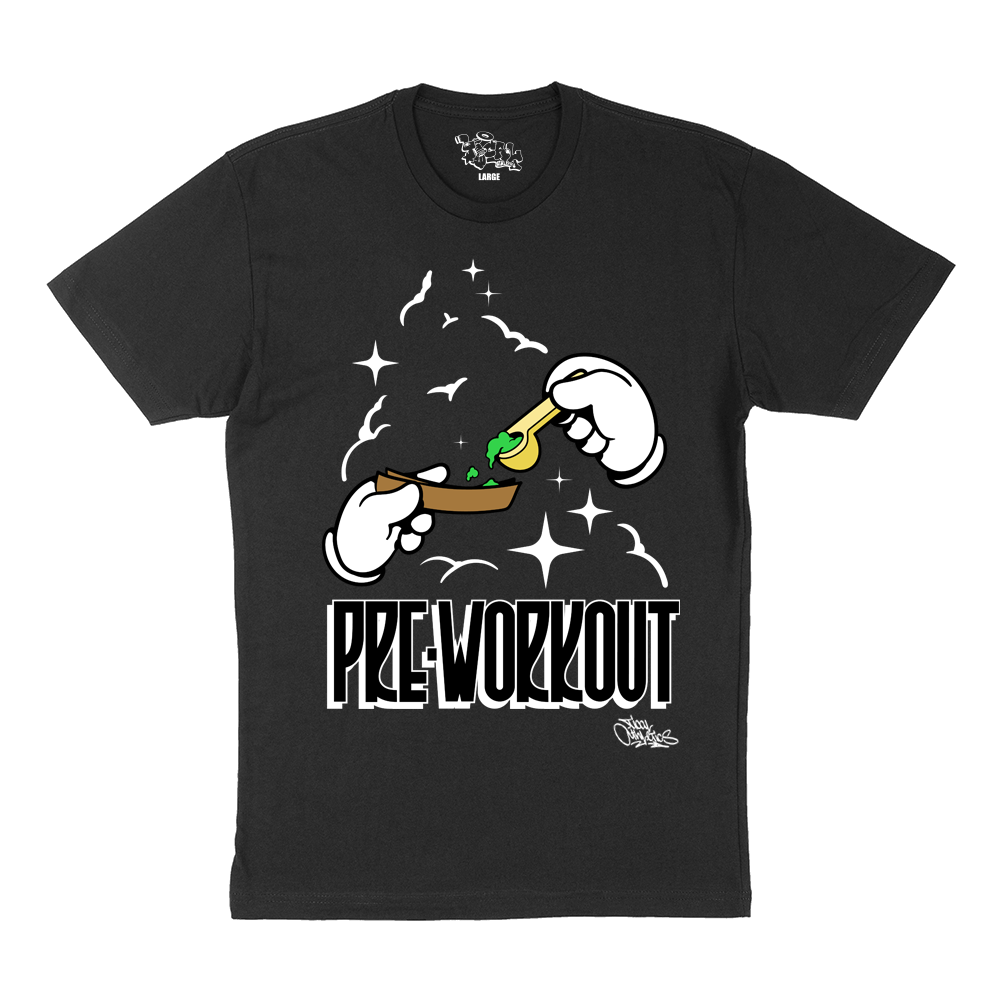 PreWorkout T Shirt Black
