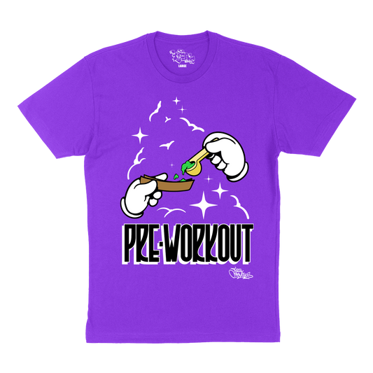PreWorkout T Shirt Purple
