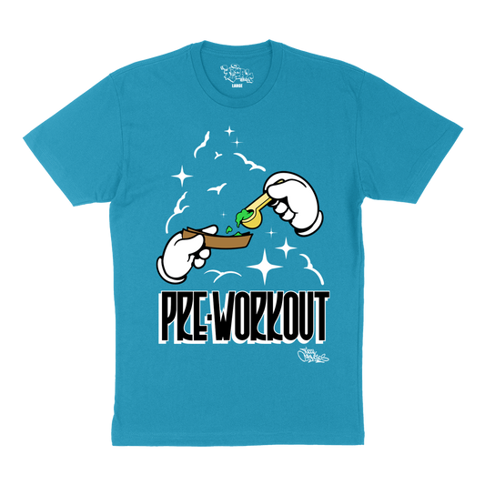 PreWorkout T Shirt Teal