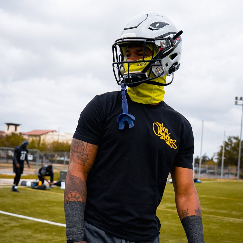 TICAL Athletics T Shirt Black and Yellow