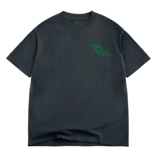 TICAL Athletics Distressed BOX T Shirt Vintage Black and Green