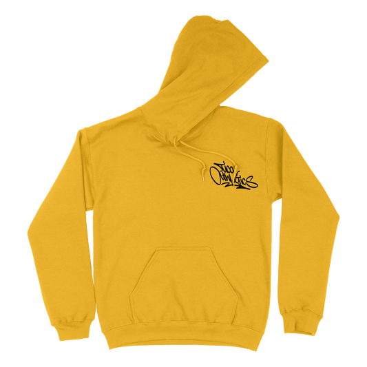 TICAL Athletics Pullover Hoodie Yellow and Black