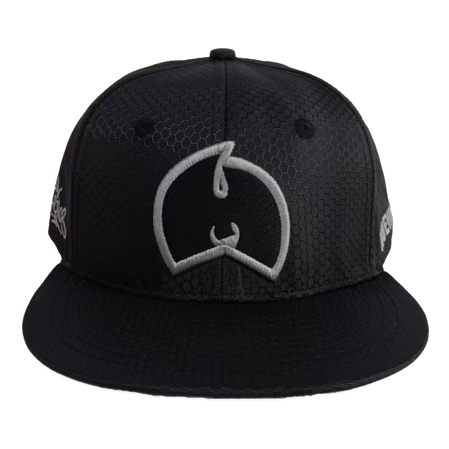 M Logo Honeycomb Snapback Black and 3M