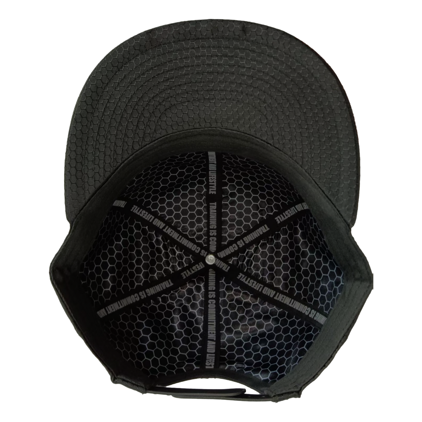 M Logo Honeycomb Snapback Black and 3M