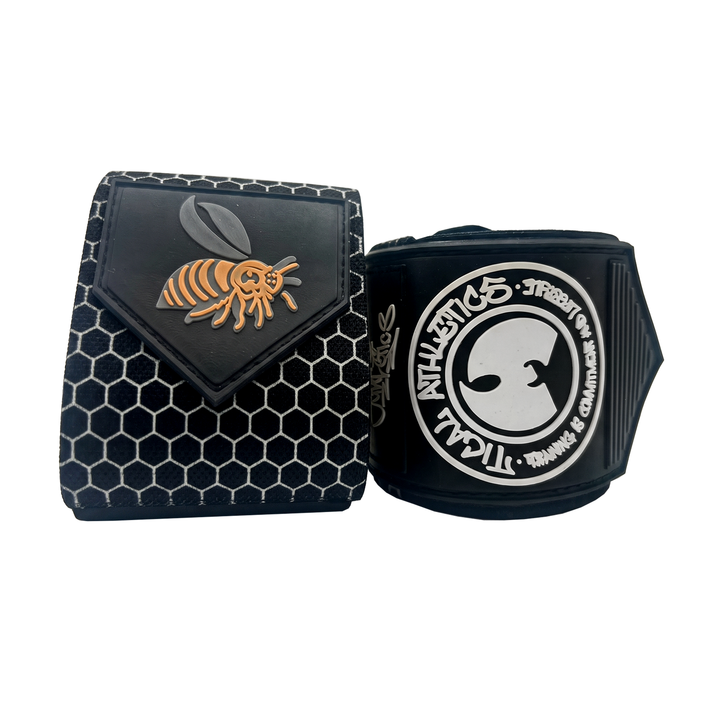 TICAL Athletics Black and White Wrist Wraps