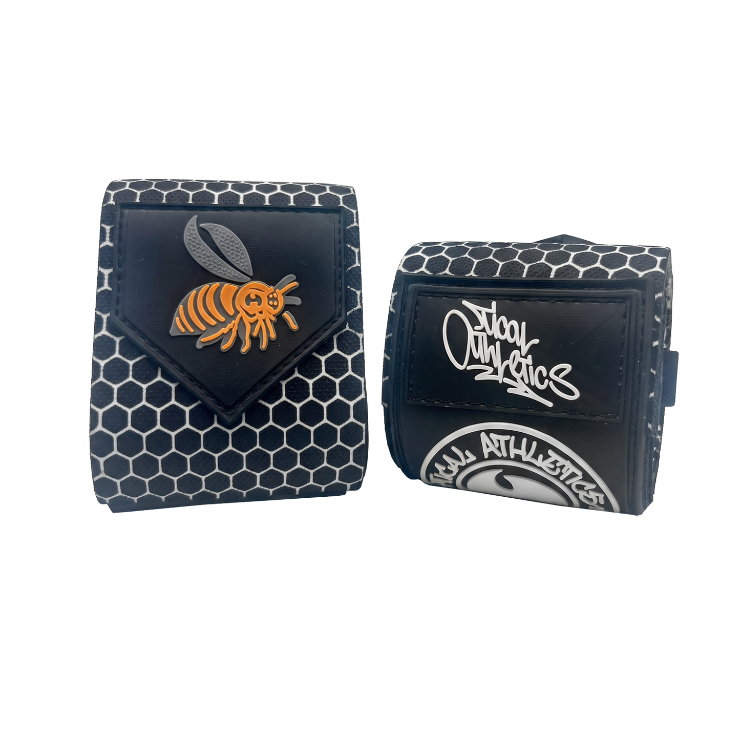 TICAL Athletics Black and White Wrist Wraps