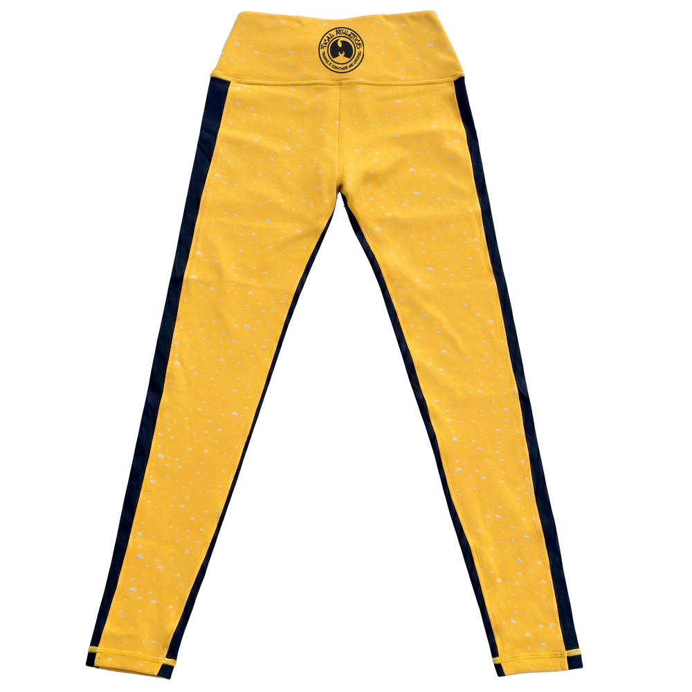 TICAL Athletics Women's Leggings Yellow and Black