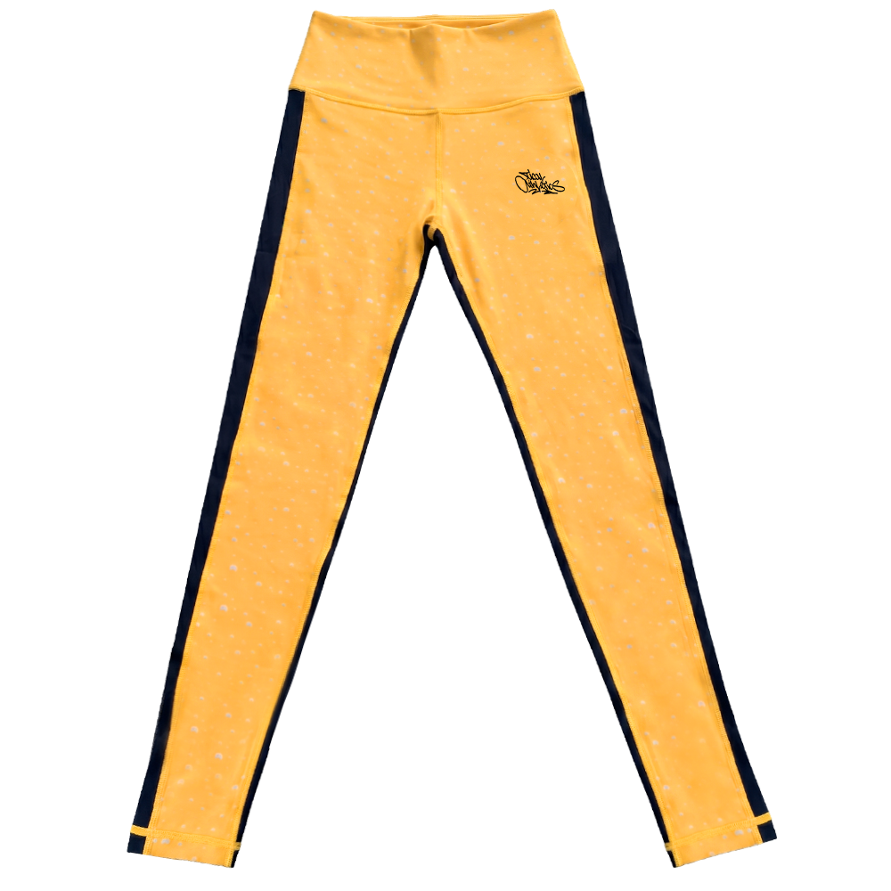 TICAL Athletics Women's Leggings Yellow and Black