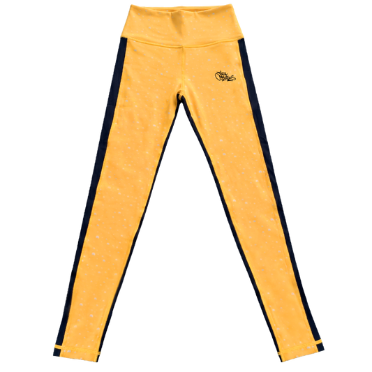 TICAL Athletics Women's Leggings Yellow and Black